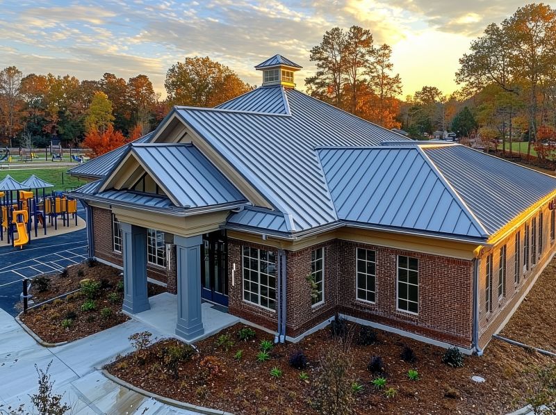 Industrial Roof Installation detail