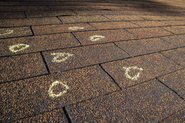 Hail Damage Roof Inspection in Ballston Spa