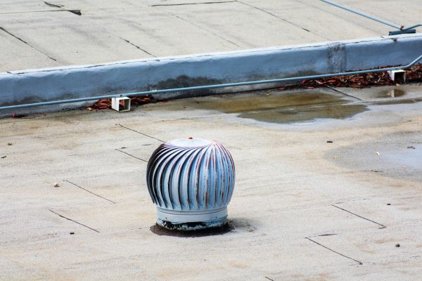 Flat Roof Vent Installation in Ballston Spa